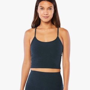 Beyond Yoga slim racerback cropped tank, medium
